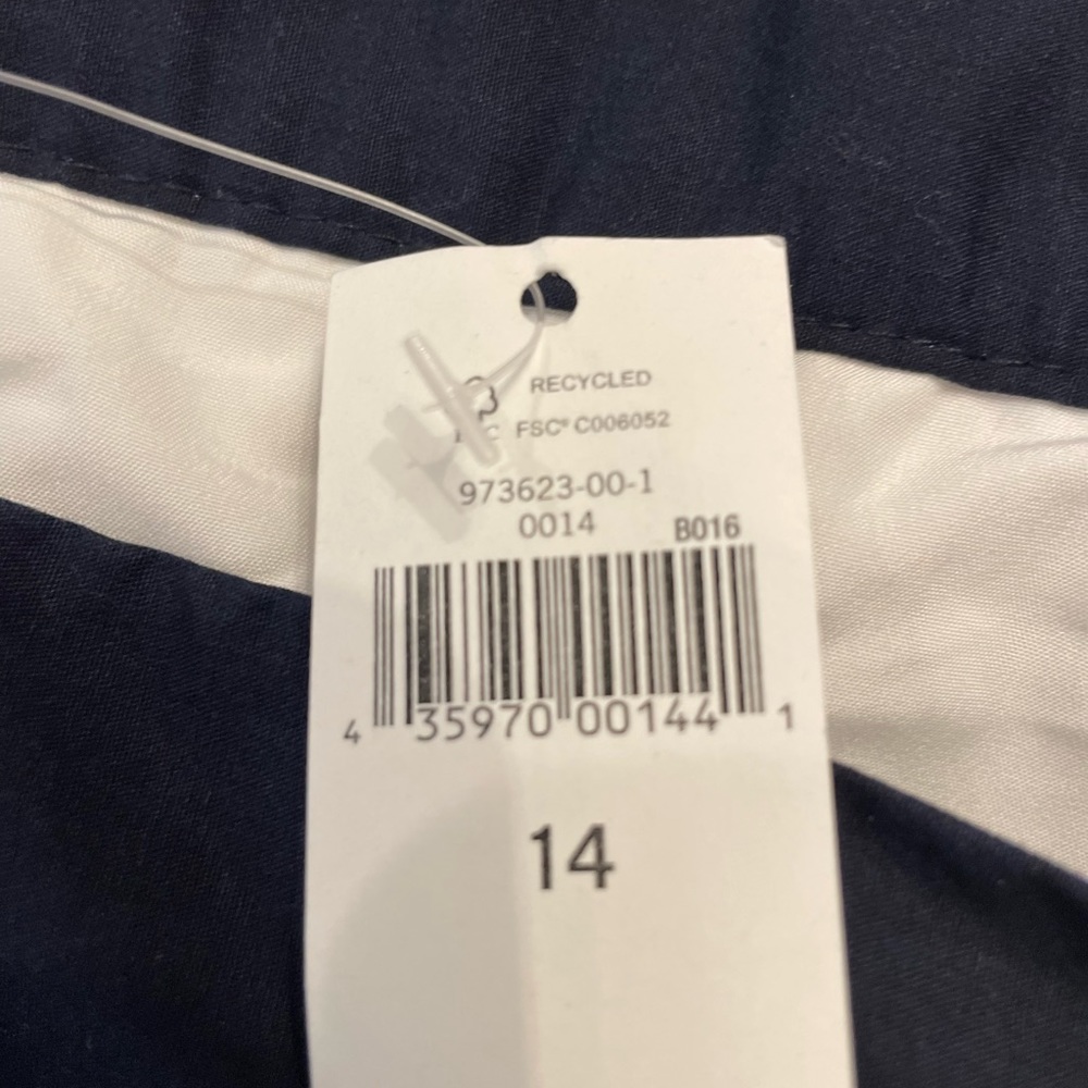 Banana Republic navy and white skirt size 14 NWT - Picture 5 of 8